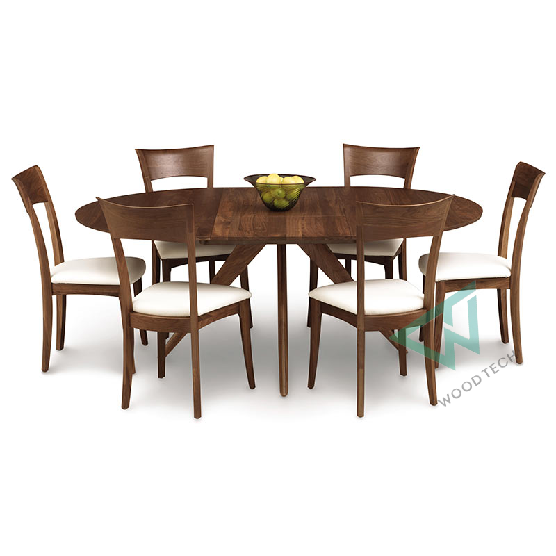 Ghế ăn gỗ óc chó hiện đại và thuận tiện ghe-an-go-oc-cho 1